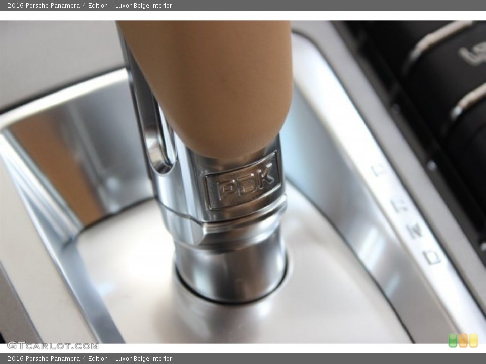 Luxor Beige Interior Transmission for the 2016 Porsche Panamera 4 Edition #105862007