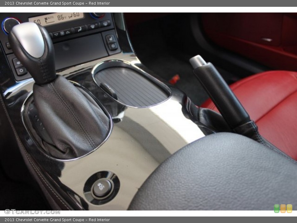 Red Interior Transmission for the 2013 Chevrolet Corvette Grand Sport Coupe #105907700