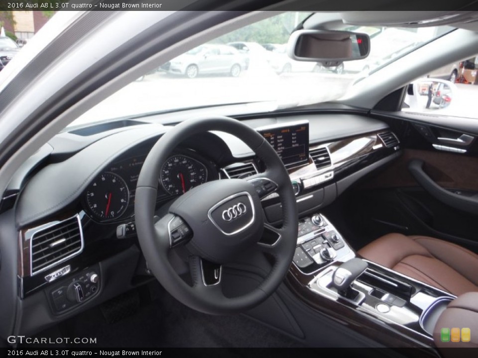 Nougat Brown Interior Photo For The 2016 Audi A8 L 3 0t
