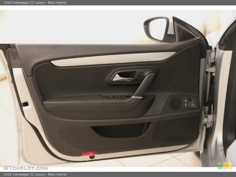 Black Interior Door Panel for the 2009 Volkswagen CC Luxury #105930580