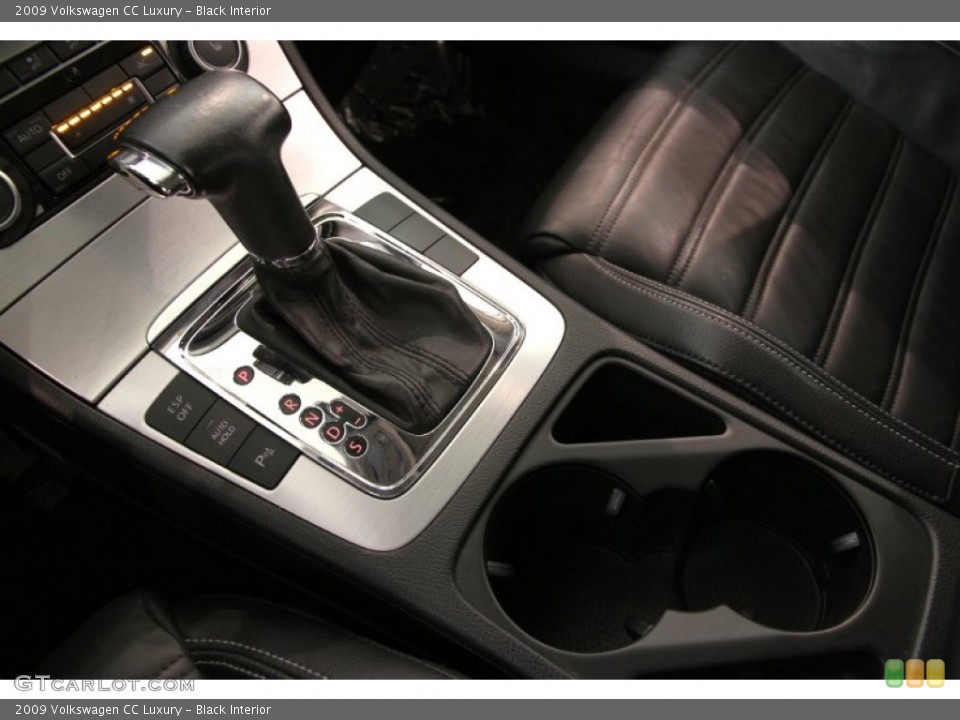 Black Interior Transmission for the 2009 Volkswagen CC Luxury #105930718