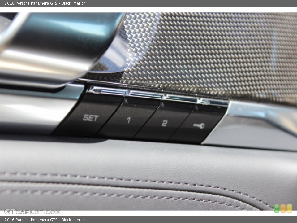Black Interior Controls for the 2016 Porsche Panamera GTS #105937015