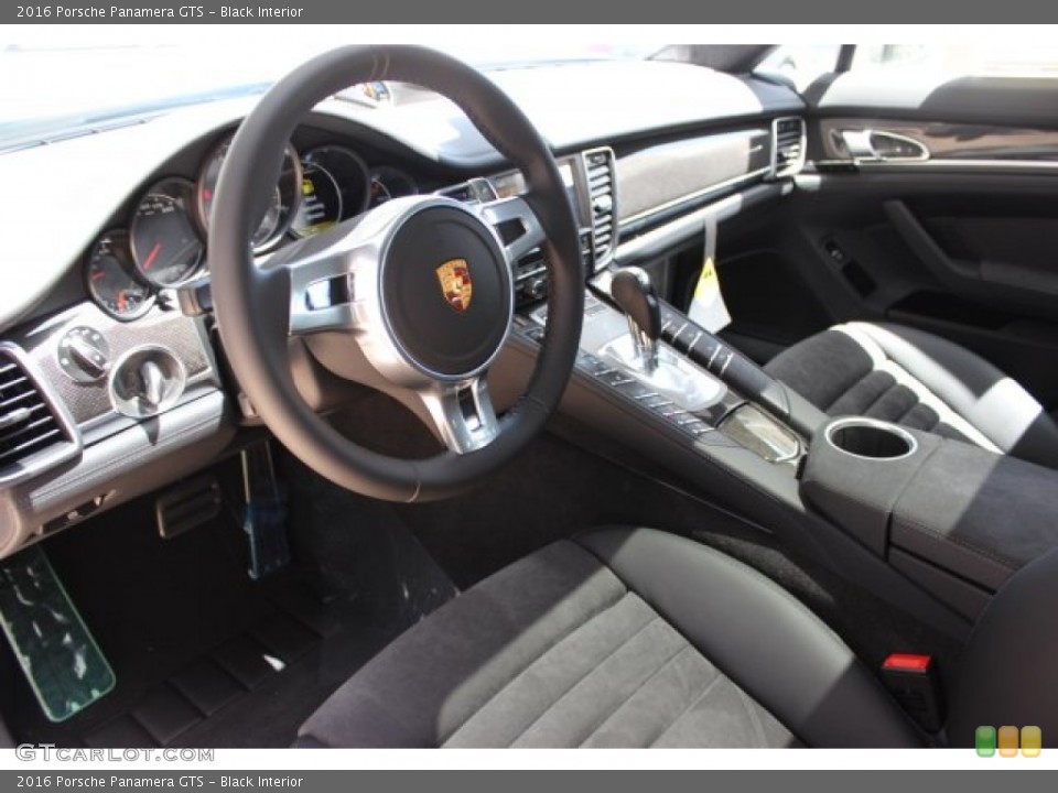 Black Interior Prime Interior for the 2016 Porsche Panamera GTS #105937078