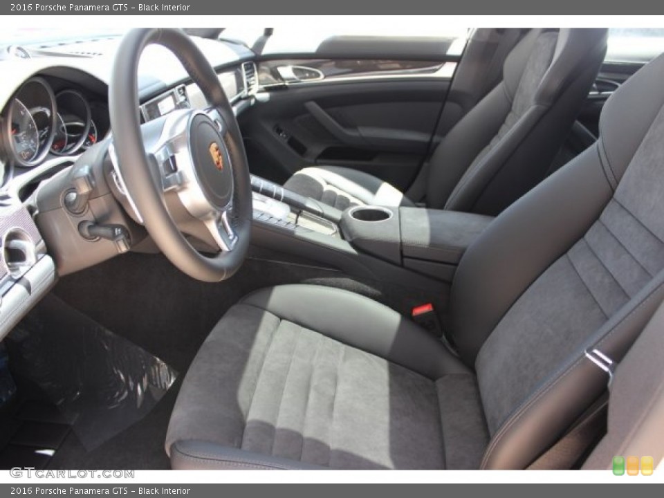 Black Interior Front Seat for the 2016 Porsche Panamera GTS #105937093