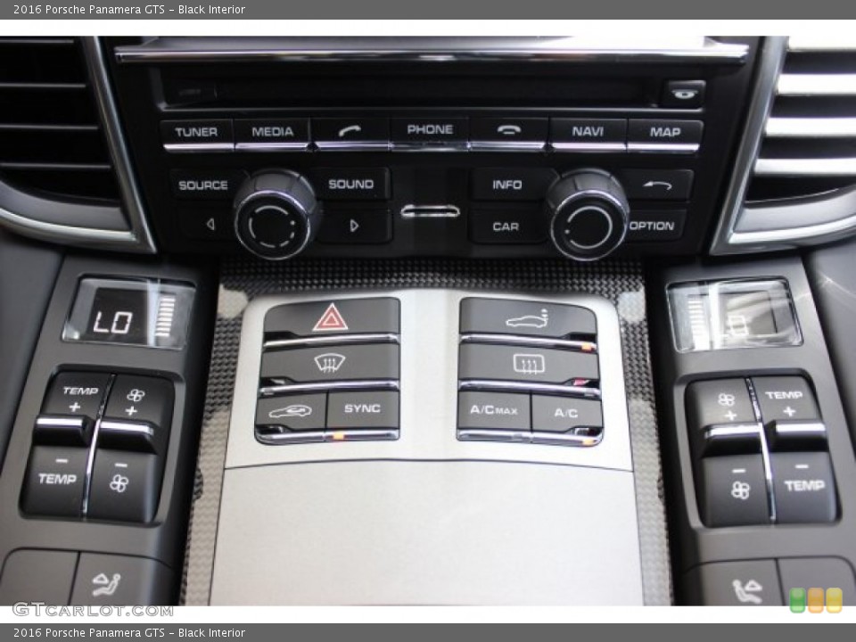 Black Interior Controls for the 2016 Porsche Panamera GTS #105937183
