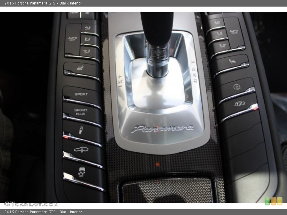 Black Interior Controls for the 2016 Porsche Panamera GTS #105937201