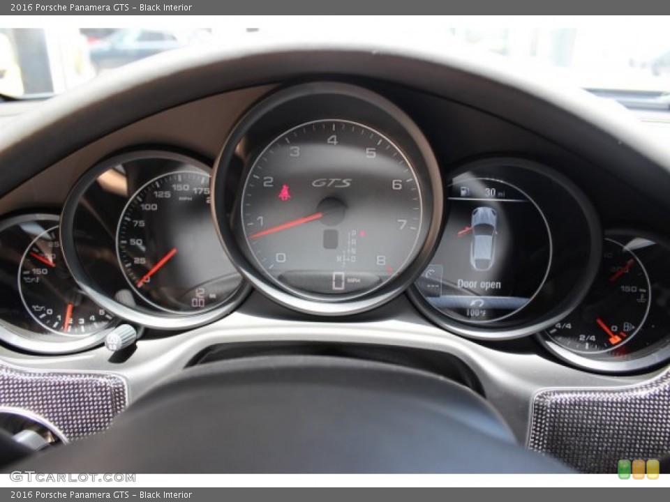 Black Interior Gauges for the 2016 Porsche Panamera GTS #105937684