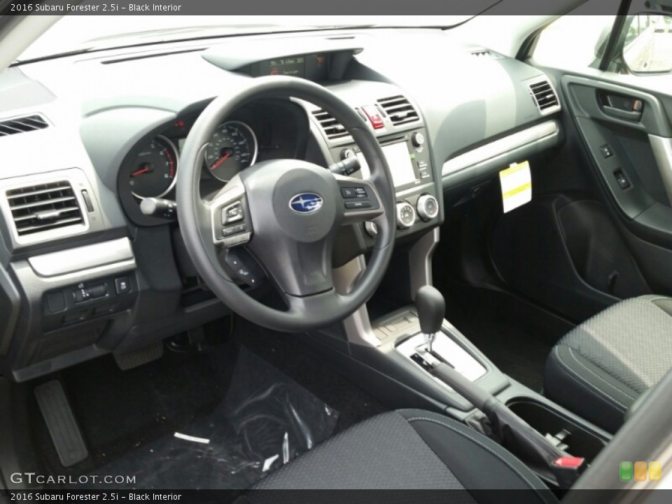 Black Interior Photo for the 2016 Subaru Forester 2.5i #105955650