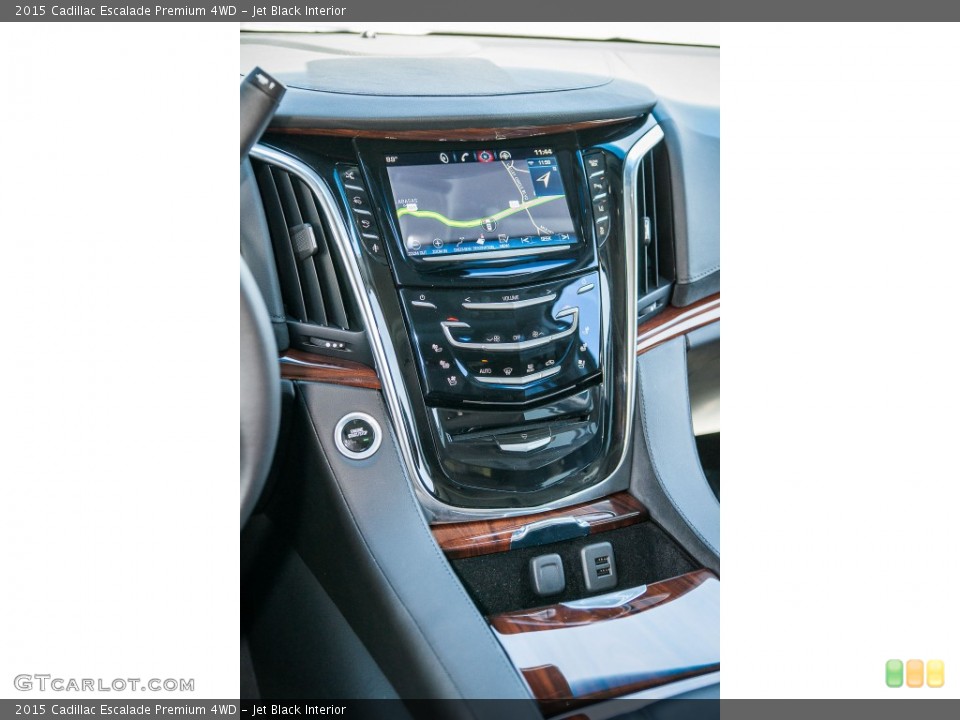 Jet Black Interior Controls for the 2015 Cadillac Escalade Premium 4WD #105958143