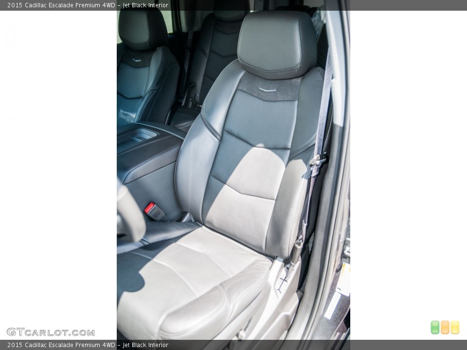 Jet Black Interior Front Seat for the 2015 Cadillac Escalade Premium 4WD #105958500