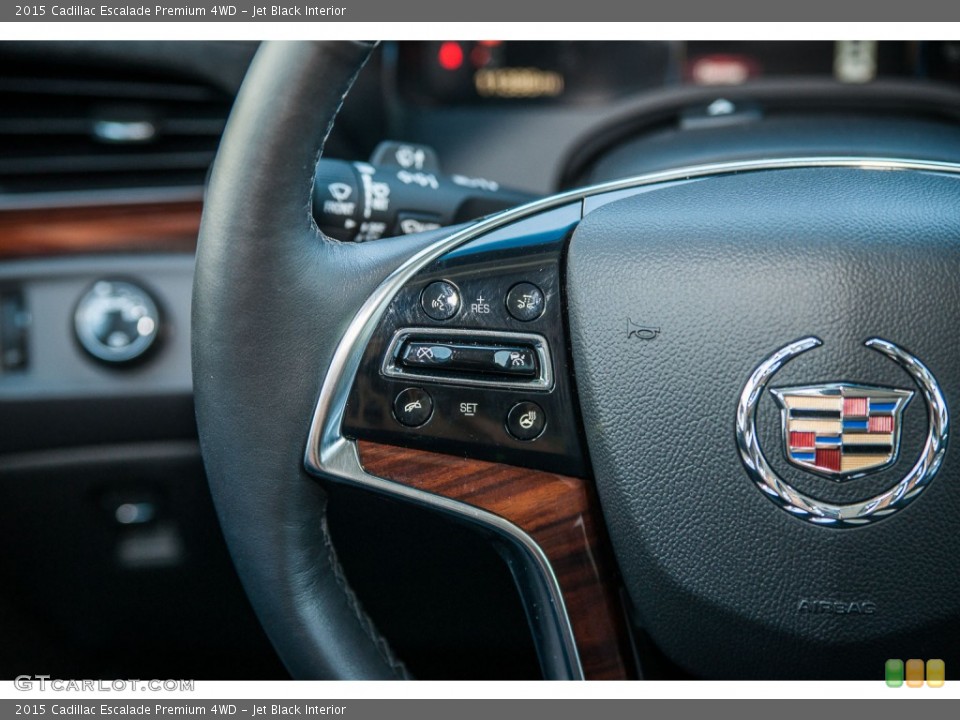 Jet Black Interior Controls for the 2015 Cadillac Escalade Premium 4WD #105958618