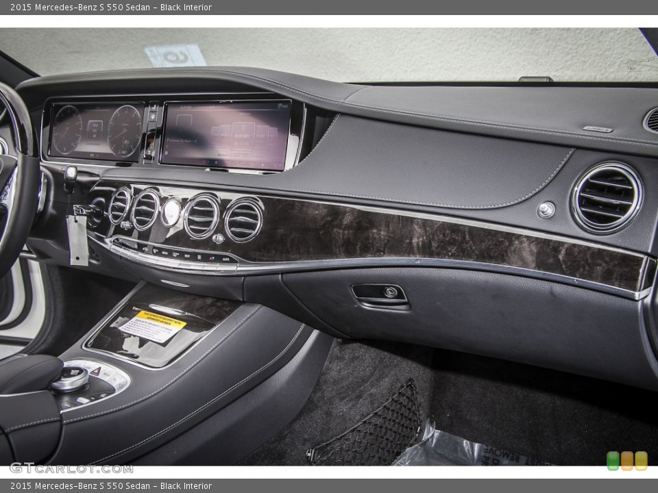 Black Interior Dashboard for the 2015 Mercedes-Benz S 550 Sedan #105967914