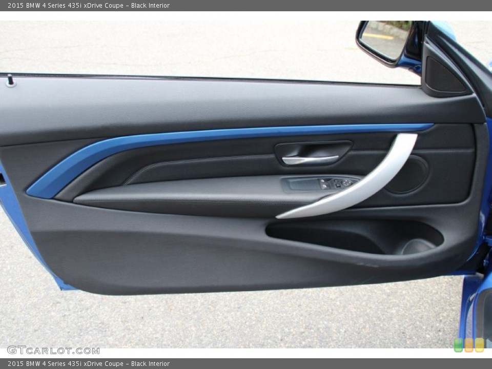 Black Interior Door Panel for the 2015 BMW 4 Series 435i xDrive Coupe #105968001