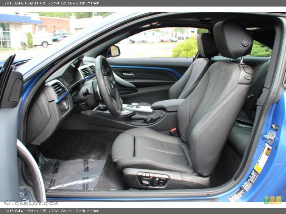Black Interior Front Seat for the 2015 BMW 4 Series 435i xDrive Coupe #105968070