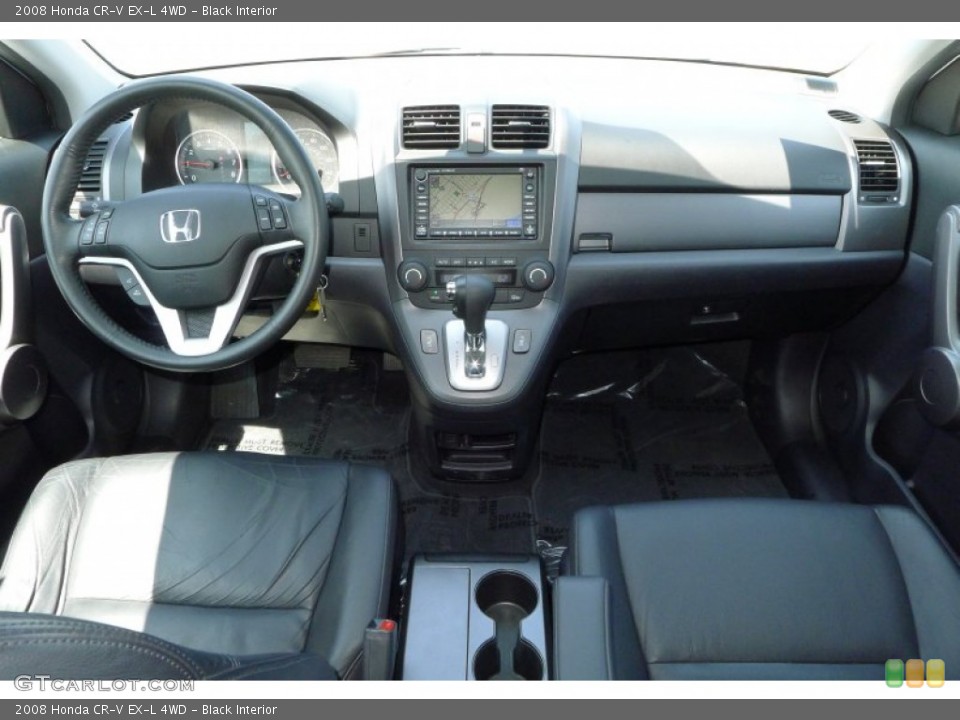 Black Interior Photo for the 2008 Honda CR-V EX-L 4WD #105972958