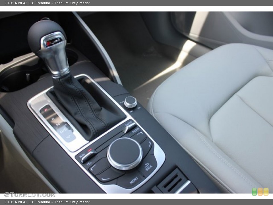 Titanium Gray Interior Controls for the 2016 Audi A3 1.8 Premium #105982875