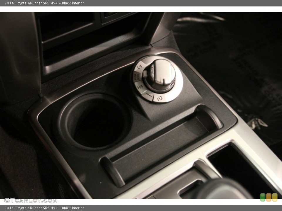 Black Interior Controls for the 2014 Toyota 4Runner SR5 4x4 #105993080