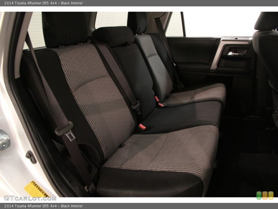 Black Interior Rear Seat for the 2014 Toyota 4Runner SR5 4x4 #105993125