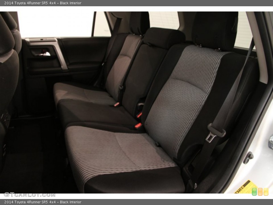 Black Interior Rear Seat for the 2014 Toyota 4Runner SR5 4x4 #105993146