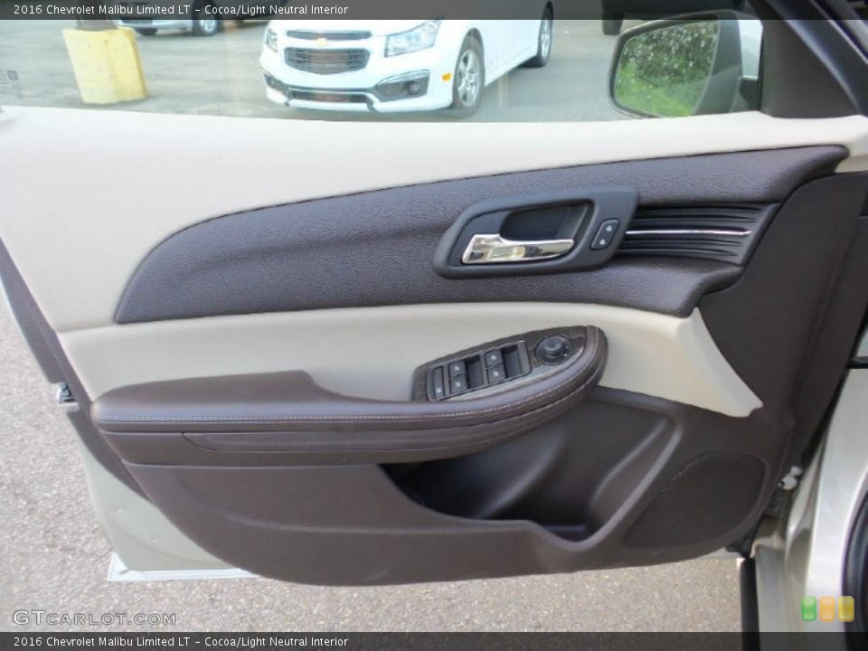 Cocoa/Light Neutral Interior Door Panel for the 2016 Chevrolet Malibu Limited LT #105998298