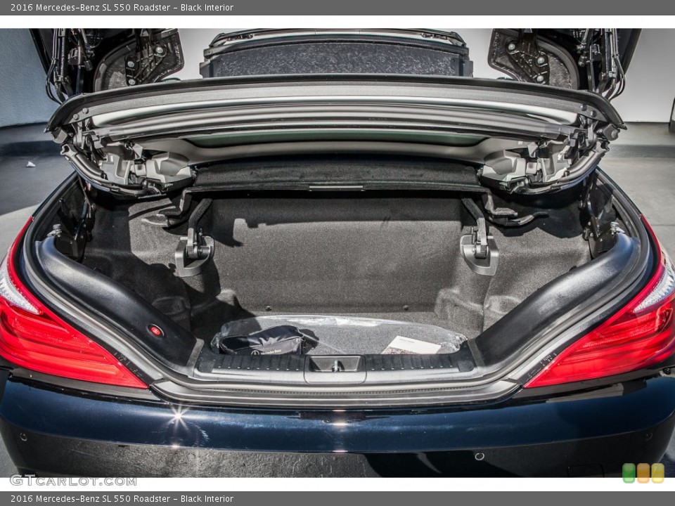 Black Interior Trunk for the 2016 Mercedes-Benz SL 550 Roadster #106018124