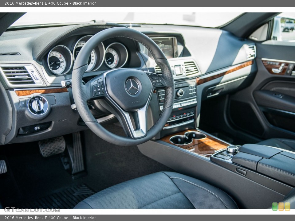 Black Interior Photo for the 2016 Mercedes-Benz E 400 Coupe #106039123