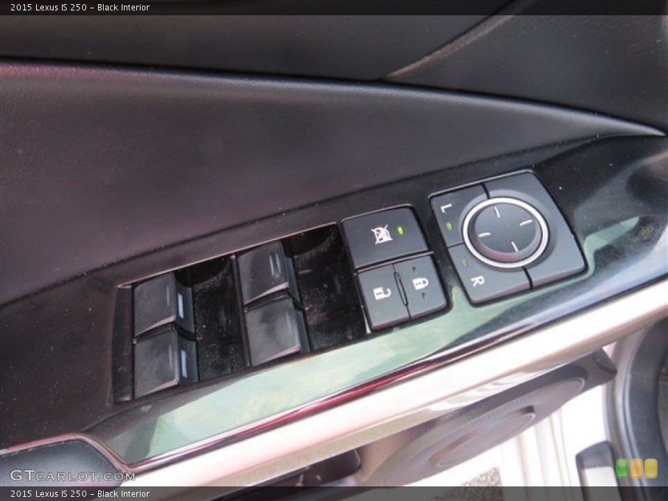 Black Interior Controls for the 2015 Lexus IS 250 #106039951