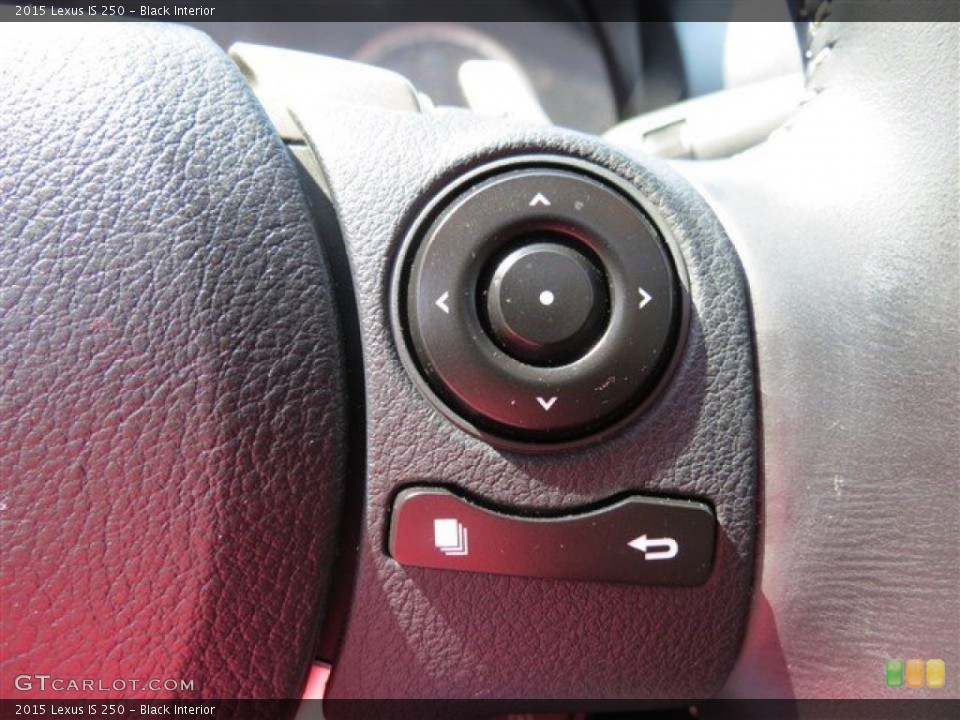 Black Interior Controls for the 2015 Lexus IS 250 #106040170