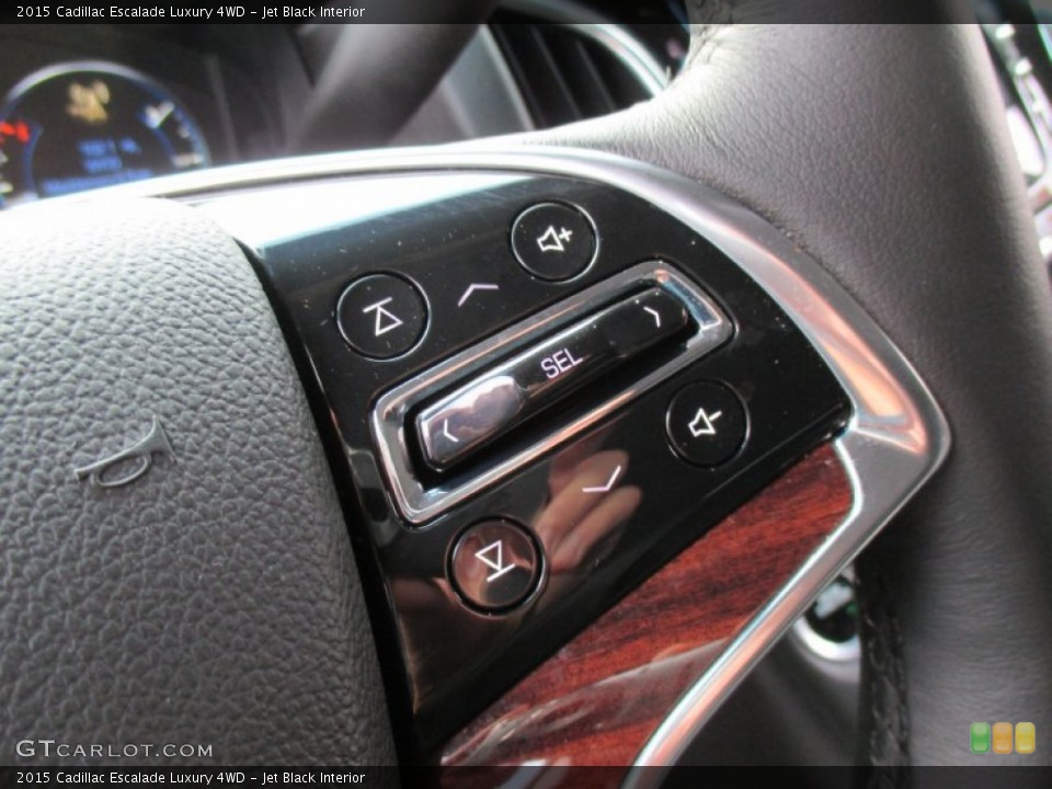 Jet Black Interior Controls for the 2015 Cadillac Escalade Luxury 4WD #106041265