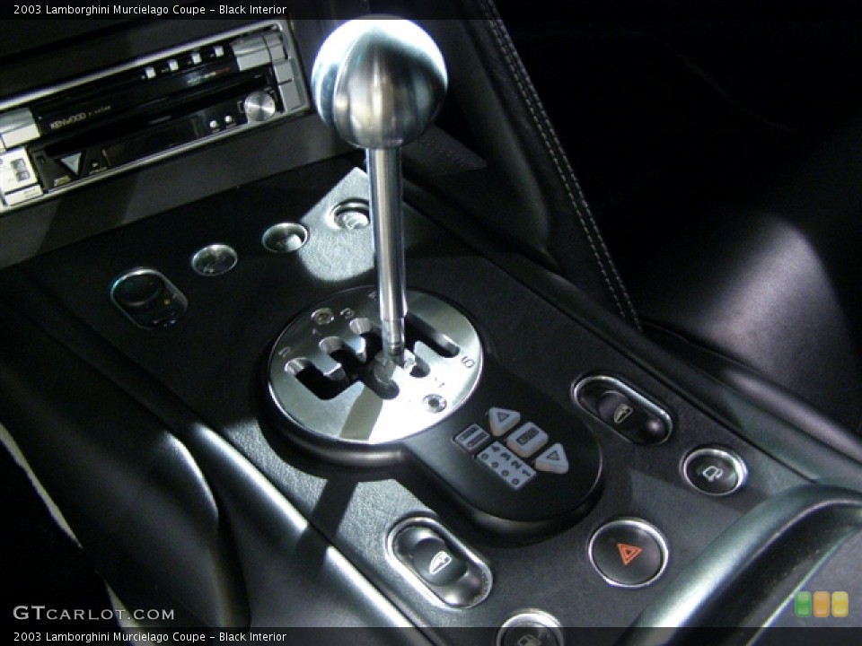 Black Interior Transmission for the 2003 Lamborghini Murcielago Coupe #106044