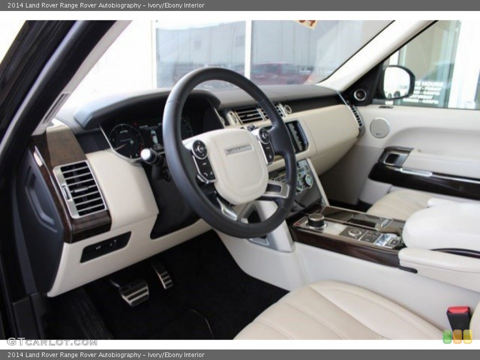 Ivory/Ebony Interior Prime Interior for the 2014 Land Rover Range Rover Autobiography #106046770