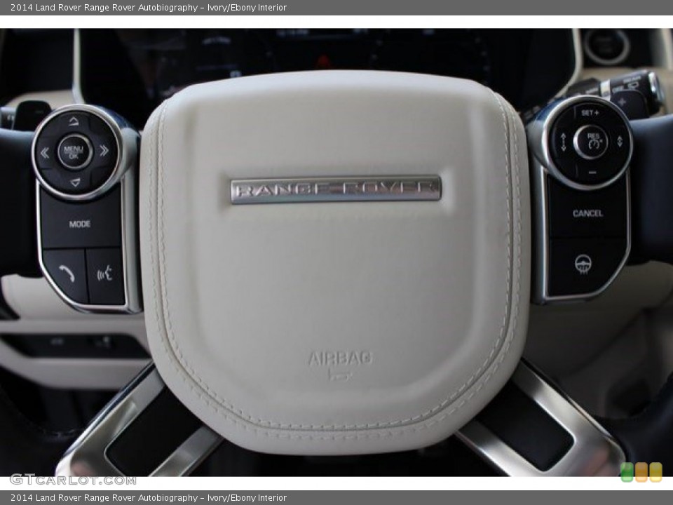 Ivory/Ebony Interior Controls for the 2014 Land Rover Range Rover Autobiography #106046808