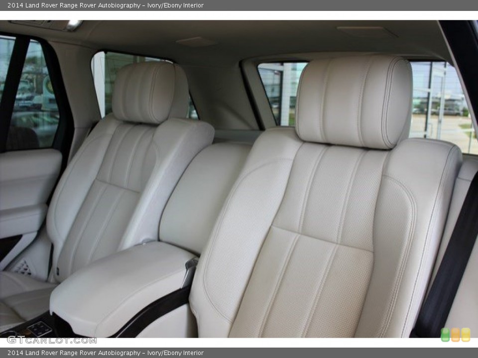 Ivory/Ebony Interior Rear Seat for the 2014 Land Rover Range Rover Autobiography #106047544