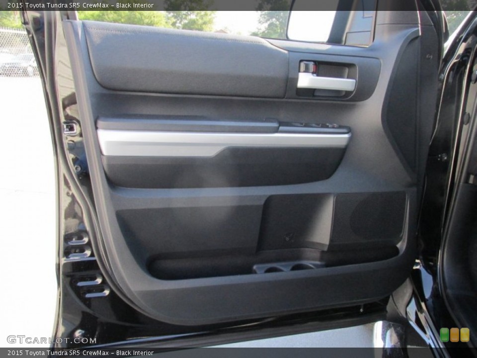 Black Interior Door Panel for the 2015 Toyota Tundra SR5 CrewMax #106061340