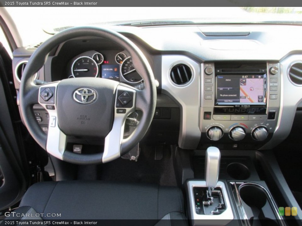 Black Interior Dashboard for the 2015 Toyota Tundra SR5 CrewMax #106061421