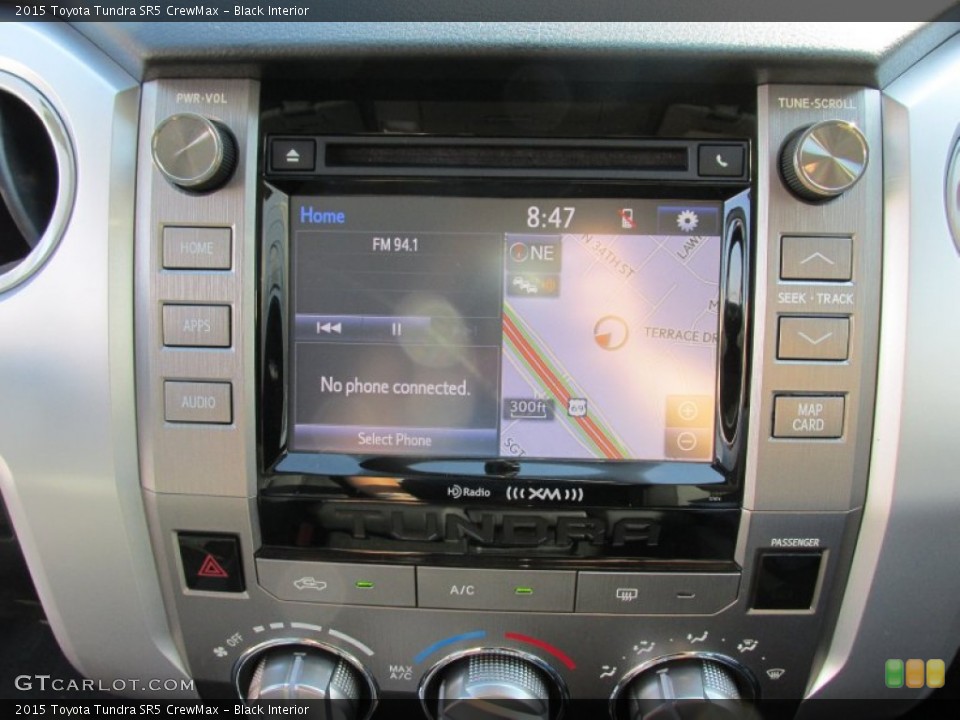 Black Interior Navigation for the 2015 Toyota Tundra SR5 CrewMax #106061466