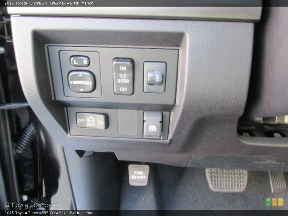 Black Interior Controls for the 2015 Toyota Tundra SR5 CrewMax #106061571