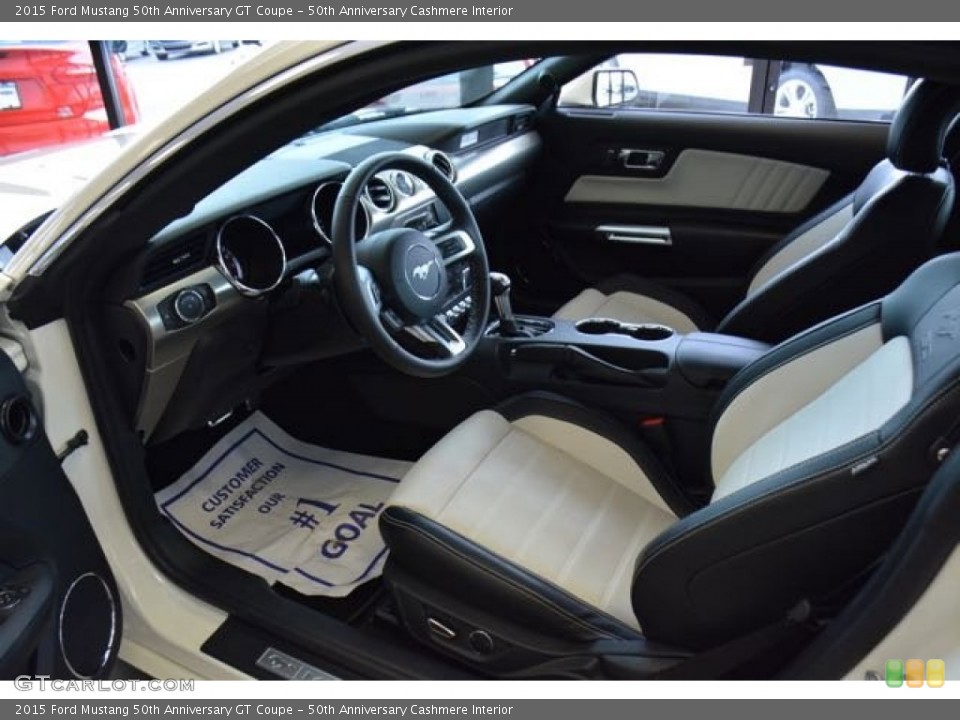 50th Anniversary Cashmere Interior Photo for the 2015 Ford Mustang 50th Anniversary GT Coupe #106064133