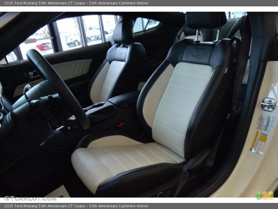 50th Anniversary Cashmere Interior Front Seat for the 2015 Ford Mustang 50th Anniversary GT Coupe #106064160