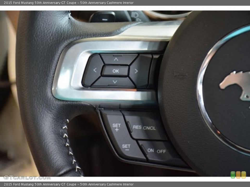 50th Anniversary Cashmere Interior Controls for the 2015 Ford Mustang 50th Anniversary GT Coupe #106064238
