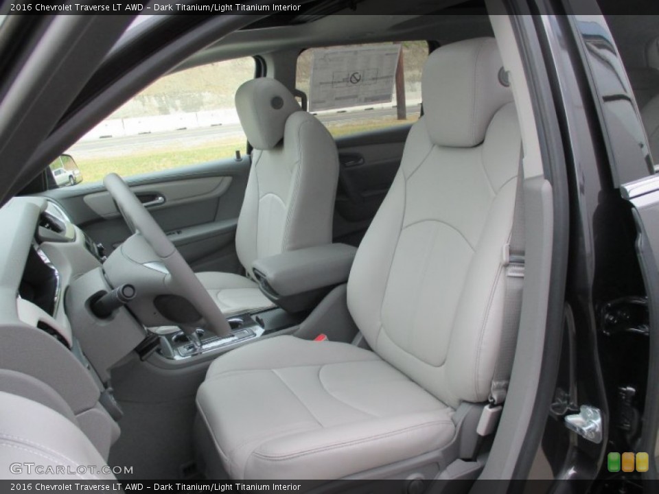Dark Titanium/Light Titanium Interior Front Seat for the 2016 Chevrolet Traverse LT AWD #106064676