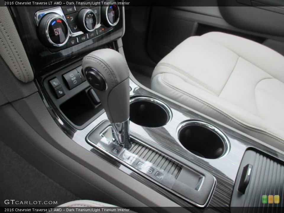 Dark Titanium/Light Titanium Interior Transmission for the 2016 Chevrolet Traverse LT AWD #106064745