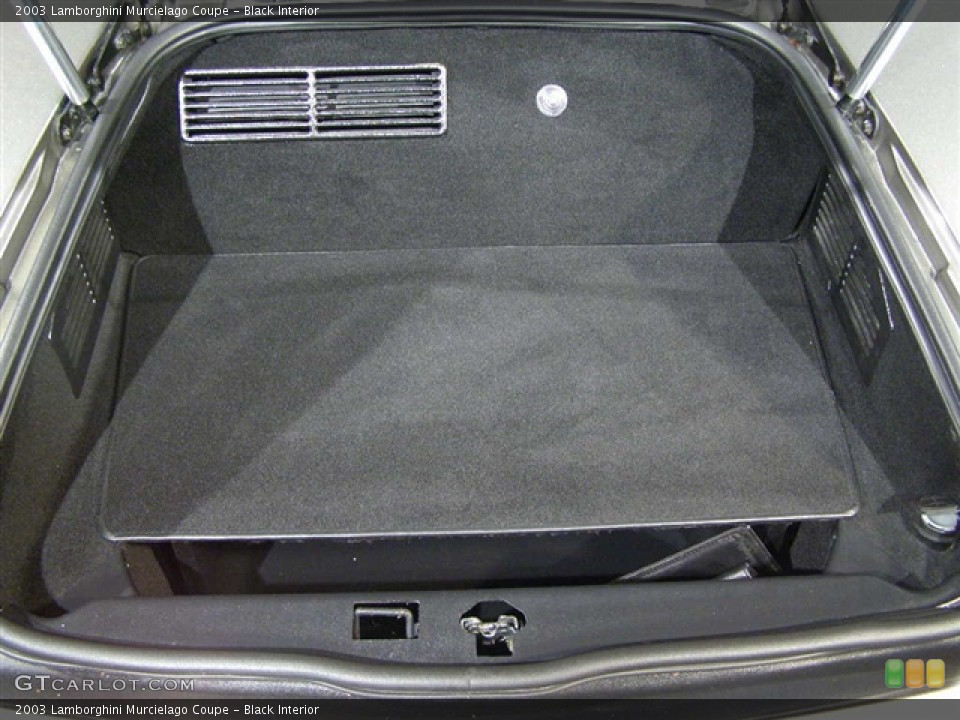 Black Interior Trunk for the 2003 Lamborghini Murcielago Coupe #106080