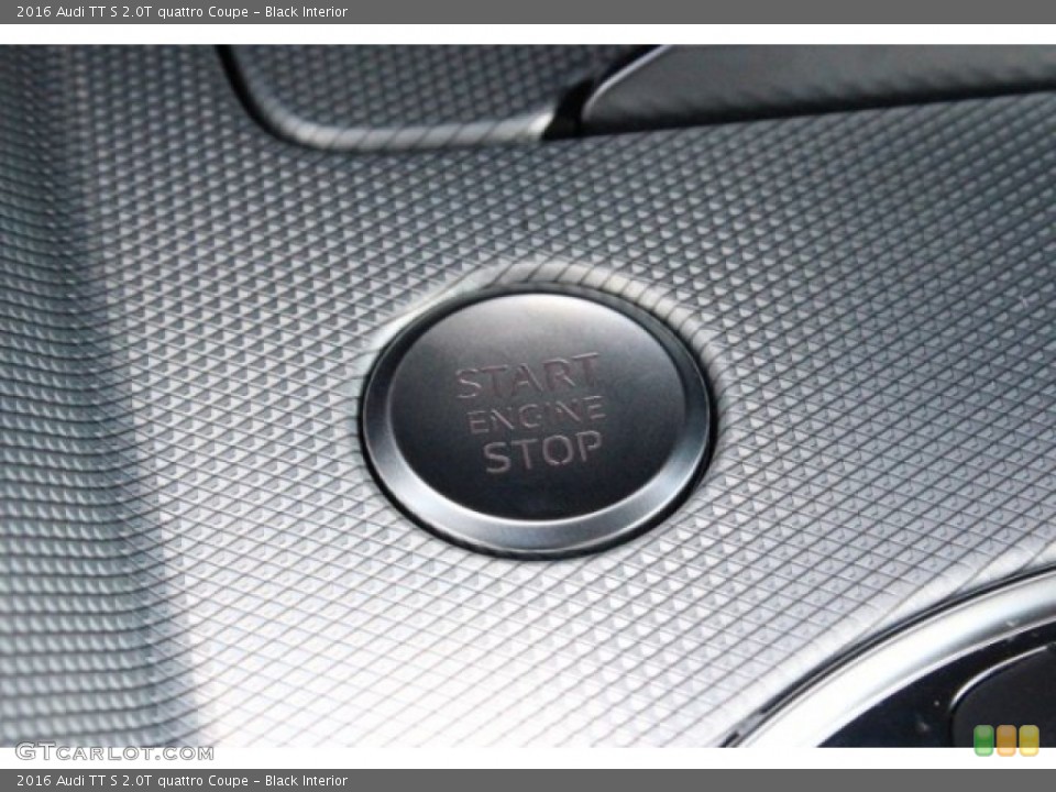 Black Interior Controls for the 2016 Audi TT S 2.0T quattro Coupe #106085194