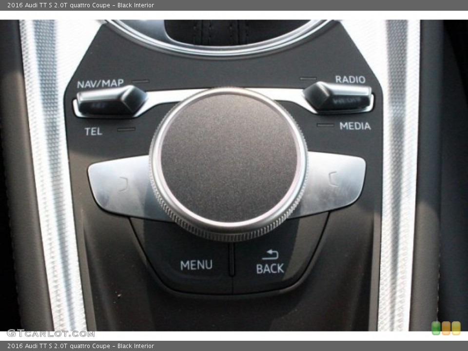 Black Interior Controls for the 2016 Audi TT S 2.0T quattro Coupe #106085218