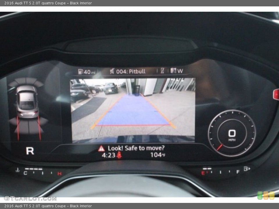 Black Interior Gauges for the 2016 Audi TT S 2.0T quattro Coupe #106085266