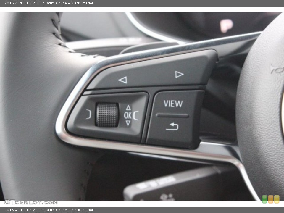 Black Interior Controls for the 2016 Audi TT S 2.0T quattro Coupe #106085507