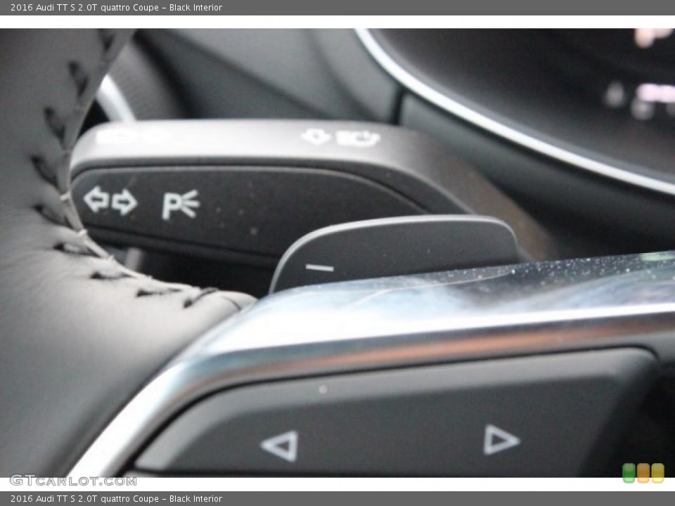 Black Interior Controls for the 2016 Audi TT S 2.0T quattro Coupe #106085536