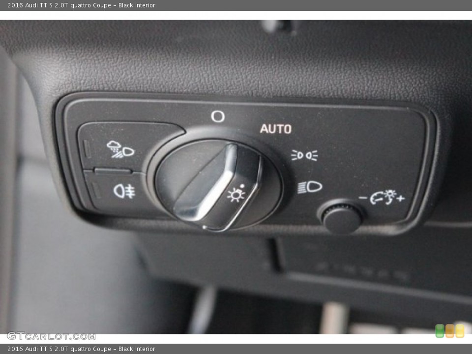 Black Interior Controls for the 2016 Audi TT S 2.0T quattro Coupe #106085584