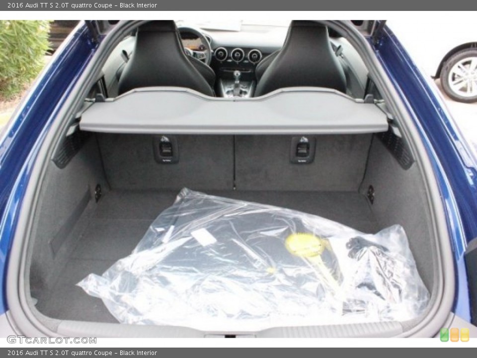 Black Interior Trunk for the 2016 Audi TT S 2.0T quattro Coupe #106085713